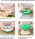 6 Cavity Triangle Sushi Mold Onigiri Rice Ball Press Maker Non-stick Sushi Maker Tools For Seaweed Cilantro Rice Balls...