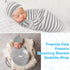 3 Pack Preemie Swaddle Blanket with Hat Set Preemie Hats Baby Receiving Blanket Swaddle Wrap for Preemie Newborn (Classic Style)...