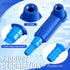 20 Pcs Brake Bleeder Kit Brake Bleeder Adapter Brake Oil Change Tool Connector Brake Bleeding Tool Car Oil Bleeder Pump Exchange Adapter for Cars ...