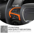 Linskip Steering Wheel Trim Compatible with 2015-2023 Dodge Charger/Challenger & 2014-2024 Durango & 2014-2020 Jeep Grand Cherokee, Steering Wheel...