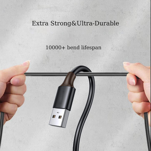 USB-A to Micro USB Charging Cable, 480Mbps Transfer Speed, USB 2.0 Fast Charger Cord 3.3Ft, Compatible with Samsung LG Sony Moto Nokia Android Cel...