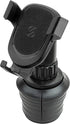 Scosche GHCUPM-SP1 GravityDrop Cup Phone Holder Mount with Phone Weight Triggered Adjustable Arms, Universal for Most Vehicle Cup Holders, Black...