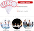 MAGICLULU 6Pcs Dry Erase Answer Paddles Handheld Double Sided Paddles for Students Classroom Voting...