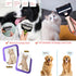 Dog Shedding Brush Comb Cat Brush Rabbit Brush for Long Short Haired,Dog Undercoat Rake Cat Comb Pet Dematting Deshedding Brush Bonus Pet Nail Cli...