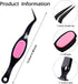 Mudder 3 Pieces Reverse Craft Tweezers Crossing Lock Tools Stainless Steel Tweezers Grip Precision Curved Beading Jewelry Tools for DIY Craft Supp...