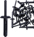 Rexka 30pcs 1/4 Fender Flare & Fender Liner Body Blind Rivets Compatible with Ford 91-96 Jeep Cherokee XJ, 05-10 Grand Cherokee WK & 06-10 Command...