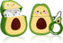 Coralogo Compatible with Airpods 1/2 Cute Case,Cartoon Character Silicone Fruit Airpod Designer Skin Kawaii Funny Fun Cool Keychain Design Cover K...