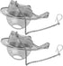 2 PCS Toilet Flappers Replacement Compatible for GA715014-GEG1 (Transparent), Toilet Flapper 3 inch with Stainless Chain and Hook - Gerber Toilet ...