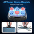 APPS2Car Magnetic Car Phone Holder Mount with 6 Strong Magnets, Windshield Dashboard Magnetic Suction Cup Phone Holder for Car, fit Most Smartphon...