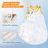 MooMoo Baby Sleep Sack Baby Cotton Wearable Blanket Snap and Zipper Closure Fit Babies Ages 6-12M...