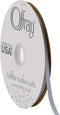 Offray 1/4" Wide Double Face Satin Ribbon, 100 Yards, Dusty Blue...