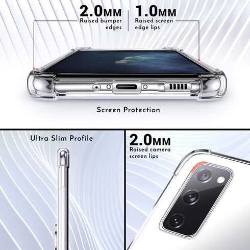 Shields Up for Samsung Galaxy S20 Case - Minimalist Wallet Case with Card Holder and Ring Kickstand, Slim Protective Cover with Drop Protection - ...