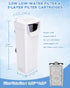 5 Pack Auqarium Filter Cartridges, Auqarium Filter Replacement Plates, Turtle Tank Filter Sponges, Suitable for 3.5W 280L/H Low-Water Filter...