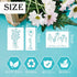 20 Flower Stencils for Painting Wildflower Reusable Stencil Large Floral Bouquet Template Paint Stencils for Painting on Wood Burning Wall Home Si...