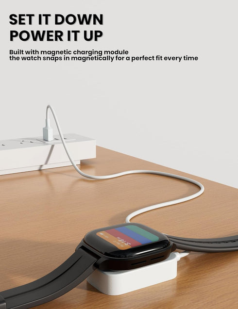 Bicmice Charger Compatible with Gabb Watch/Watch 2 Wireless Charging Dock Magnetic Charging Cable USB Cord Stand......