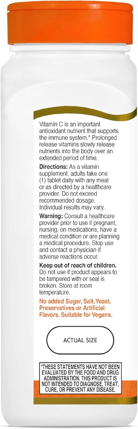 21st Century C 1000 mg Prolonged Release Tablets 110 Count...