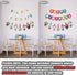 Llama Birthday Garland, Funny Alpaca Face Portrait Bunting, Hilarious Bday Party Decoration…...