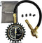 2 in 1 Professional Rapid Air Down Tire Deflator Pressure Gauge 75Psi?Rapid Air Down Offroad Kit with Special Chuck for 4X4 Large Offroad Tires on...