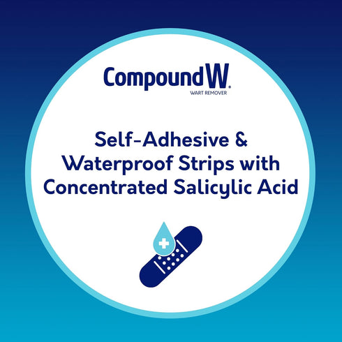 Compound W Wart Remover Maximum Strength One Step Pads, 14 Medicated Pads...