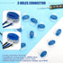 Electrical IDC 314-BOX Pigtail 3 Wire Connectors, EEEkit Self-Stripping Moisture-Resistant Pigtail Connectors for 22-14 AWG Cables, Robotic Lawn M...