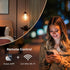 Linkind G25 Globe Smart Edison Bulbs, 2700K-6500K Tunable and Dimmable WiFi Edison Bulbs, 8W(60W Equivalent) Vintage Light Bulbs 800lm, Compatible...