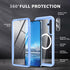Hekodonk for Galaxy A35 5G/A55 5G Case,Compatible with MagSafe,Built-in 9H Tempered Glass Screen Protector & 2X Camera Lens Protector Full Body Sh...