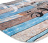 Life is Better at The Beach Door Mat Front Door Welcome Mat Ocean Coastal Starfish Entrance Rug Beach Wood Grain Non Slip Floor Mat for Kitchen En...