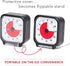 Time Timer 3 inch Visual Timer — 60 Minute Kids Desk Countdown Clock with Dry Erase Activity Card and Desktop App Access — for Kids Classroom, Hom...