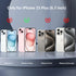 Case for 15 Plus Phone Case with Camera Cover and Kickstand Heavy Duty Protection 15 Plus Phone Case Cover for iPhone 15 Plus -Blue...