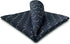 SHLAX&WING Geometric Mens Silk Pocket Square Dark Gray Blue for Suit Jacket Gift...
