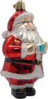 Old World Christmas Ornaments Santa Revealed Glass Blown Ornaments for Christmas Tree...