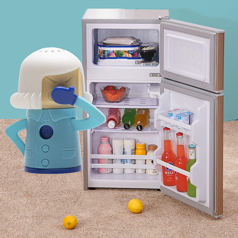 Fridge Odor Remover Cool Mama, Chilly Mama Freezer Odor Freshener Remover, Just Add Baking Soda, Fridge Chilly Mama Baking Soda Odor Absorber & Fr...