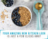 Decorative Owl Spoon Rest for Kitchen Countertop – Modern Farmhouse Spoon Holder for Stove in Lovely Aqua Blue, made with Chip-free Ceramic – Dish...