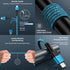 10 ft Long USB A to Cable Fast Charging Cord...