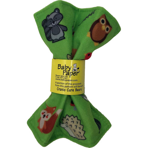 Baby Paper Original Crinkle Teether and Sensory Toy for Babies and Infants | Woodlands Pattern | Non-Toxic, Washable | Great for Baby Showers...