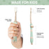 ROARex® All-Natural Eco Friendly Kids Toothbrush Made from Plants - Giraffe 4-36m - Baby to Toddler - Rose/Mint - 4pk | 1% for The Planet Product...