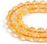 45pcs 8mm Natural Golden Citrine Gemstone Round Spacer Loose Stone Beads for Jewelry Making 15.5" 1 Strand (Golden Citrine, 8mm 45Beads)...