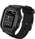 Compatible with for Apple Watch Band Case 42mm 44mm Series 5/4/3, IP68 Waterproof Case with Soft Silicone Band and Anti-Scratch Protector,Compatib...