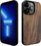 iATO iPhone 13 Pro Max Case: Premium Natural Wood Cover, Military-Grade Protection, Ultra-Slim, MagSafe Compatible, Eco-Friendly (Walnut)...