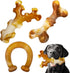 Apasiri Dog Toys, 3-Pack Indestructible Dog Chew Toys for Aggressive Chewers, Bacon Flavored Tough Dog Bones Chew Toys for Super Chewer, Tough Dog...