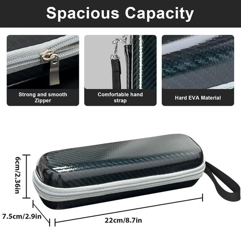 Travel Case for Oral B/Oral-B Pro 1000 1500 5000 7000 7500 6000 9600/ Phlips Sonicare 4100 5100 1100 6100 5300 Electric Toothbrush, Portable Hard ...