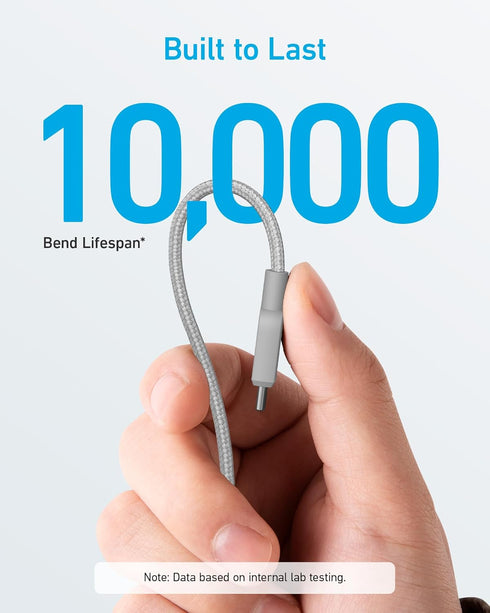 Anker USB C Cable, USB C to USB C Cable (6ft,2Pack), Type C Charger Cable Fast Charge for iPhone 15/15Pro/15Plus/15ProMax, Samsung Galaxy S23, iPa...
