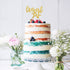 Legal AF Birthday Cake Topper for 18th / 19th / 21st Birthday Party Decorations (Double Sided Gold Glitter)...