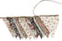 LOVENJOY Brown Floral Collection 100% Cotton Banner for Wedding Baby Shower Party Decoration...