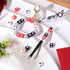 40Pcs Silicone Star Beads Cube Focal Beads 12mm Square Shaped Beads Red Black Pen Beads for Crafts DIY Beadable Pens Keychain Bracelet Jewelry Mak...