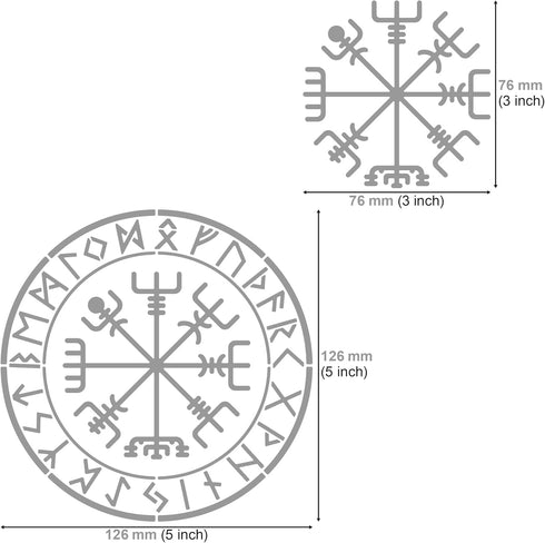 Aleks Melnyk Celtic Compass, Runes...