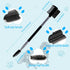 2PCS Dog Tear Comb, Double-Head Dog Eye Brush Dog Eye Cleaning Comb Brush Dog Facial Grooming Comb for Small Dog Cat Tear Stain Remove(Black)...