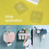 Double Sided Adhesive Hooks|20 Pack + 4 Pack Wall Hanger Holder|13.2lb Max | Self Adhesive Hooks for Bathroom, Kitchen, Office Hanging...