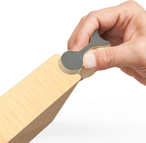 Fulton 6 Piece 12 Profile Double Ended Contour Sanding Grip Set for Concave & Convex Profile Sanding. Large Size Grip Pads with Profiles. Crown Mo...