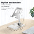 Adjustable Cell Phone Stand, Desk Phone Holder, Foldable Phone Stand for Desk?Compatible with iPhone 14 13 12 11 Pro Xs Max, 4-8'' All Phones?Tabl...